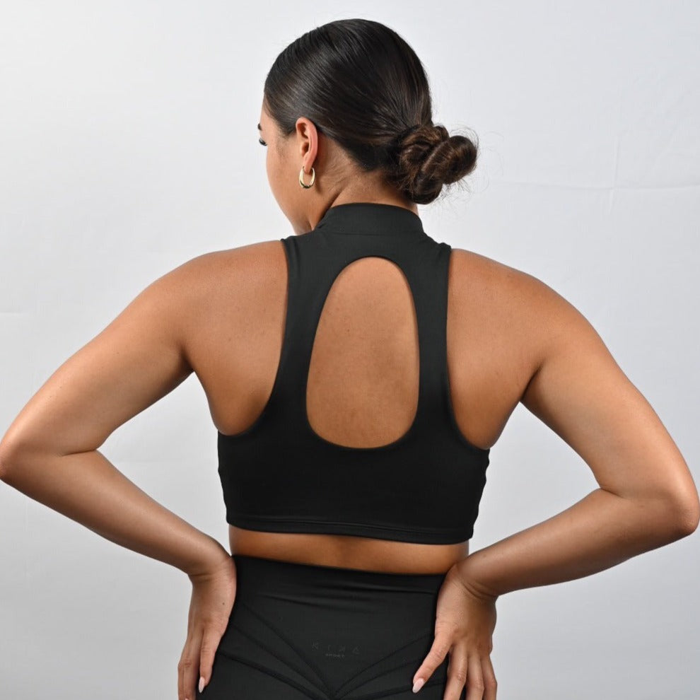 Luxe 360 High Neck Sports Top