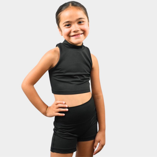 Kids Luxe 360 High Waisted Bike Shorts