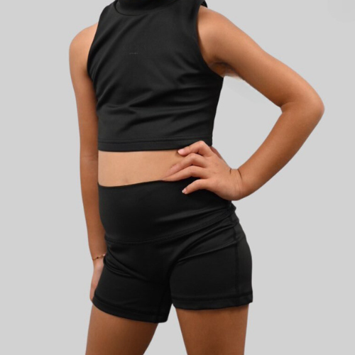 Kids Luxe 360 High Waisted Bike Shorts