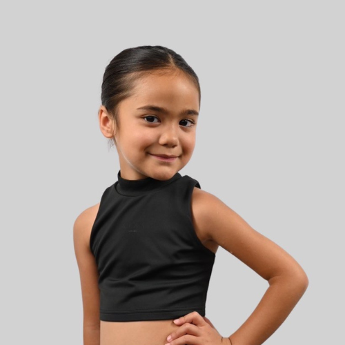 Kids Luxe 360 High Neck Sports Top